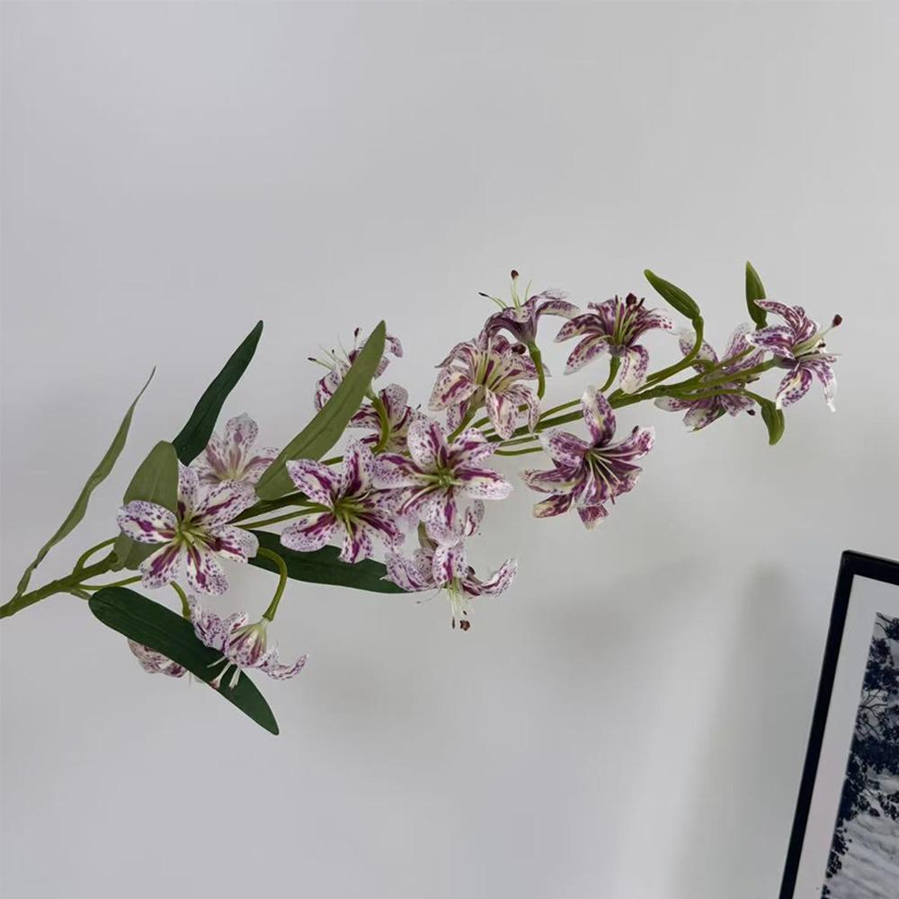 Realistic Artificial Flower Branch Green Plants Simulation Silk Flower Wedding Decor