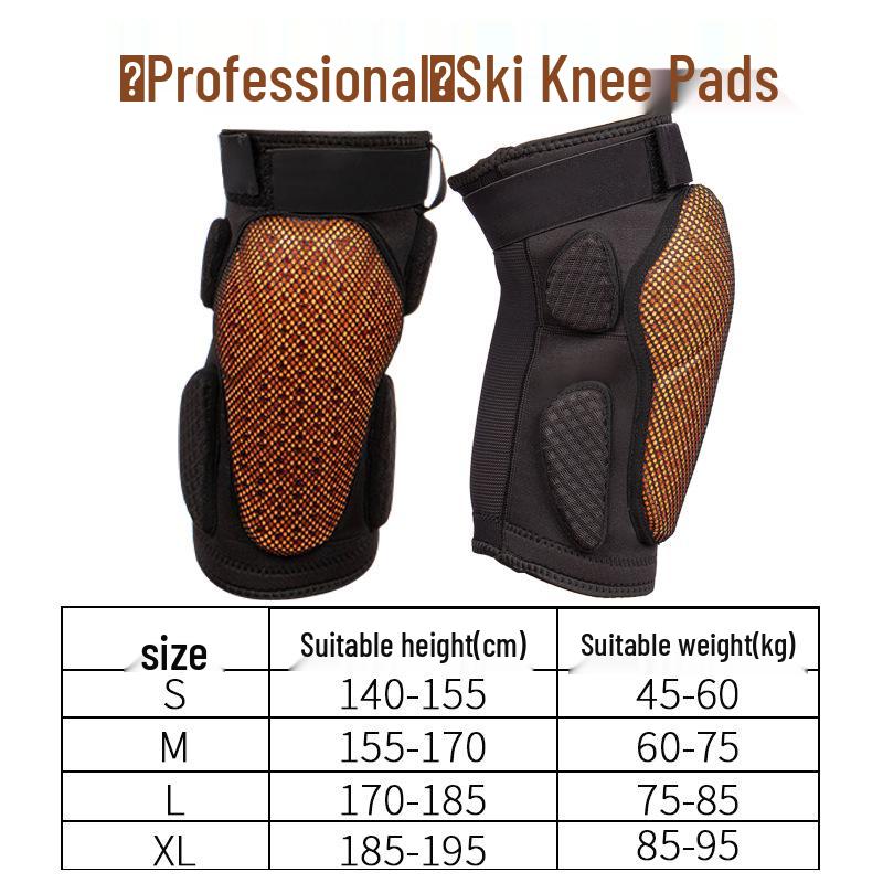 

Cross-country Ski & Ice Skating Hip Protection Pants with Knee Pads