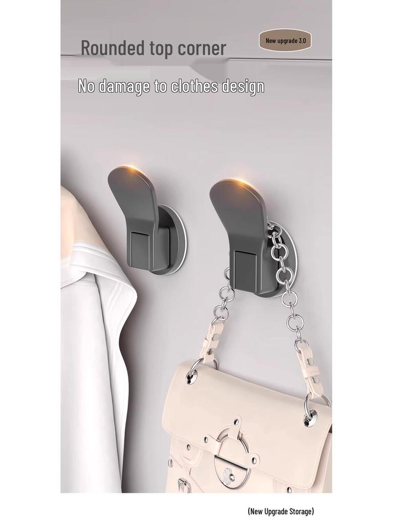 Saugknopf Doppelhaken Multifunktionaler Taschentuchhalter für Bad & Küche