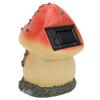 Solarbetriebene Pilzstatue für den Außenbereich, Gartenskulptur, Deko-Licht, automatischer Sensor, Ornament L