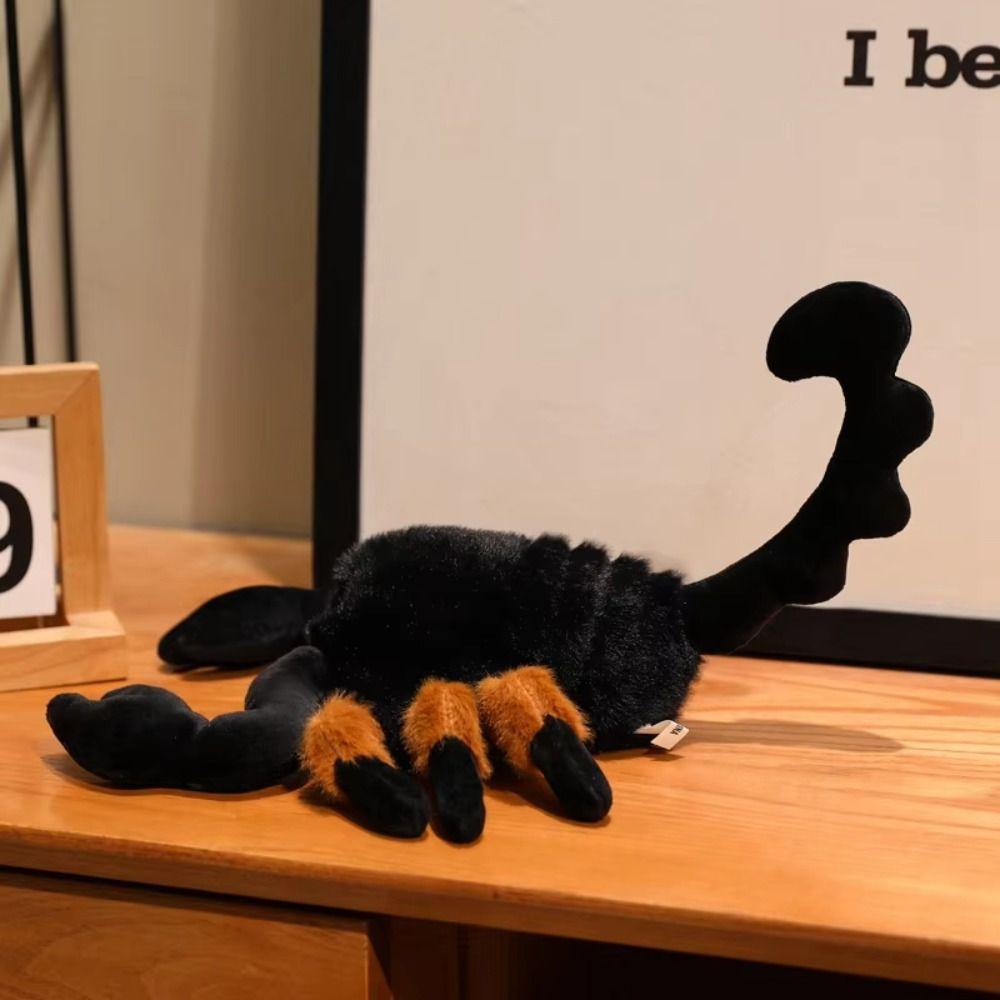 Soft Plush Scorpion Plush Toy Prone Position Insect Animal Toy Halloween Gift
