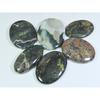 255Cts. Natural Ocean Jasper Oval Shape Cabochon Loose Gemstone 07 Pcs Lot C-308