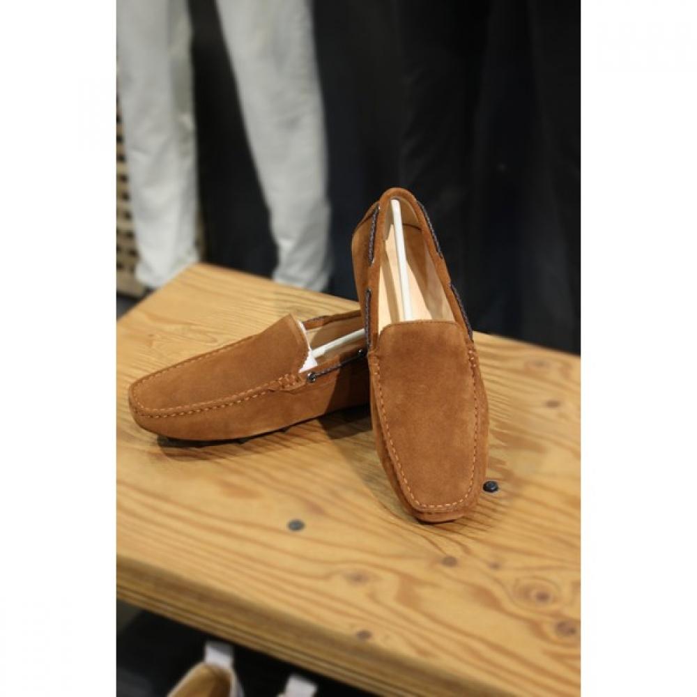 

Паникале Марио Кожа Замша Лоферы-лодочки Коричневые Туфли для вождения M Ifo06br 27042/Single item