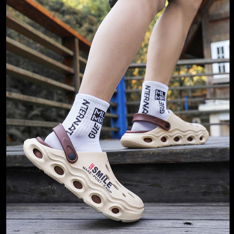 Men's Slippers At Home, Beach Shoes for Outdoor Wear, Flip Flops, Men's Shoes