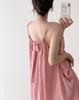 Dopamine Pink Ombre Sleeveless Summer Swing Maxi Dress