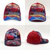 Childrens Cars Pattern Baseball Cap Cartoon Character Sunshade Breathable Hat For Kids