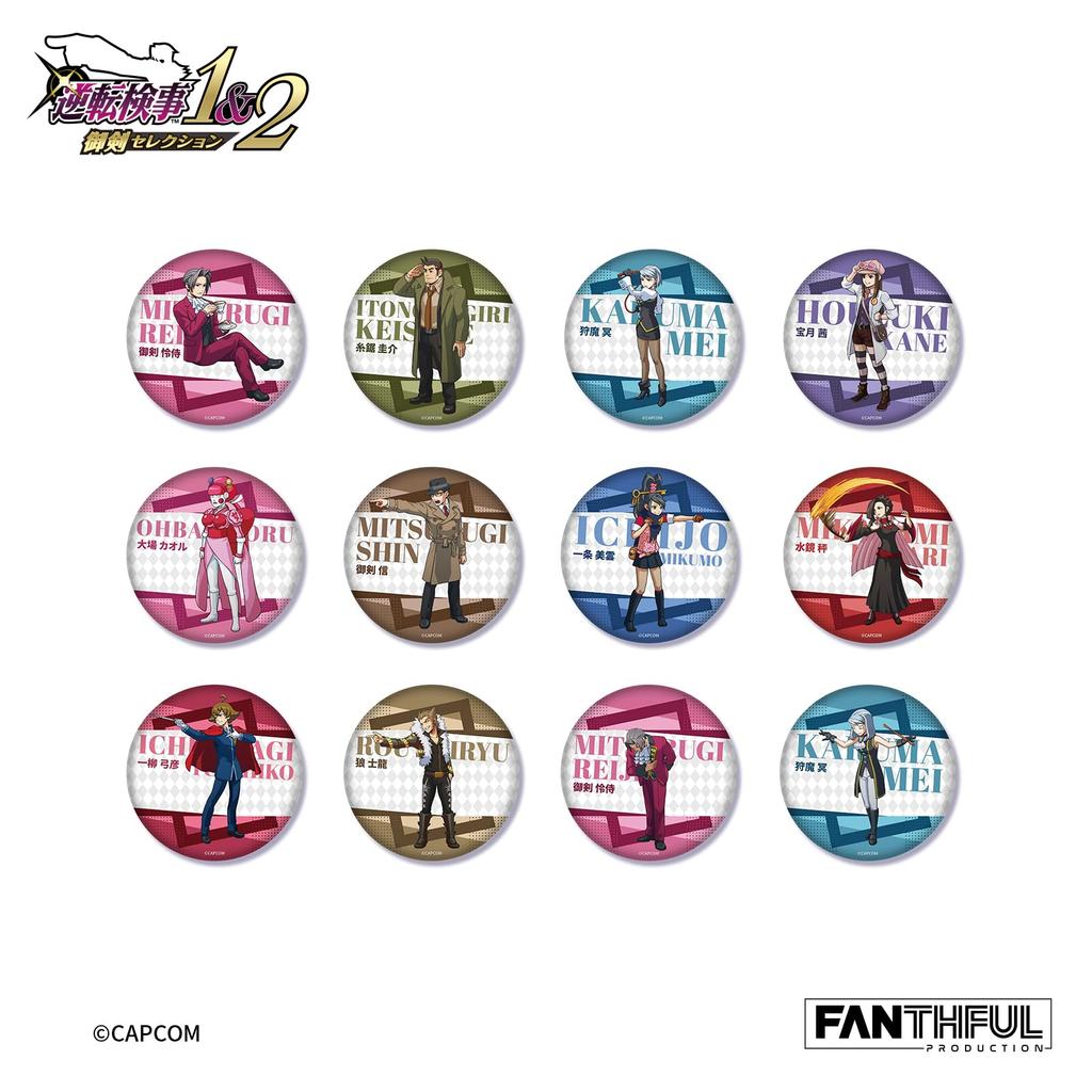 FANTHFUL FP013AAI2025 Changing Can Badge Box of 12 "Ace Investigations"