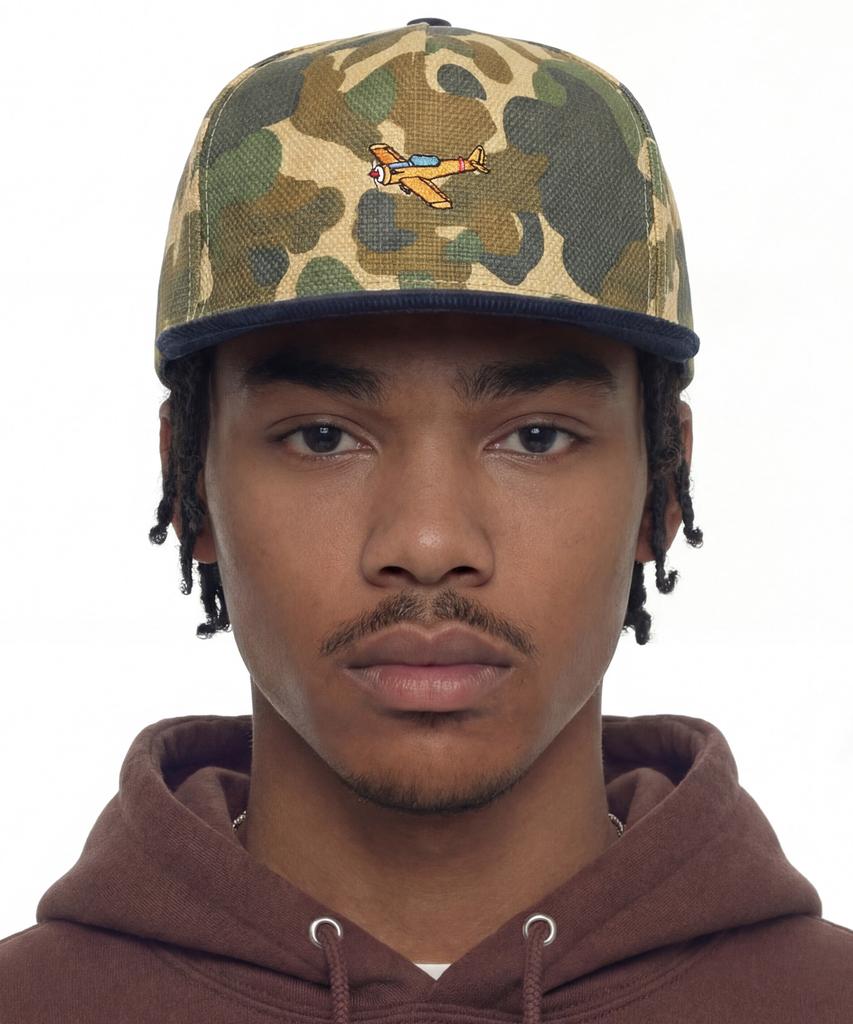 Eondeokeonteulol Daily Hardtop Snapback Cartoon Pack / Japan Fabric / Yellow Bomber