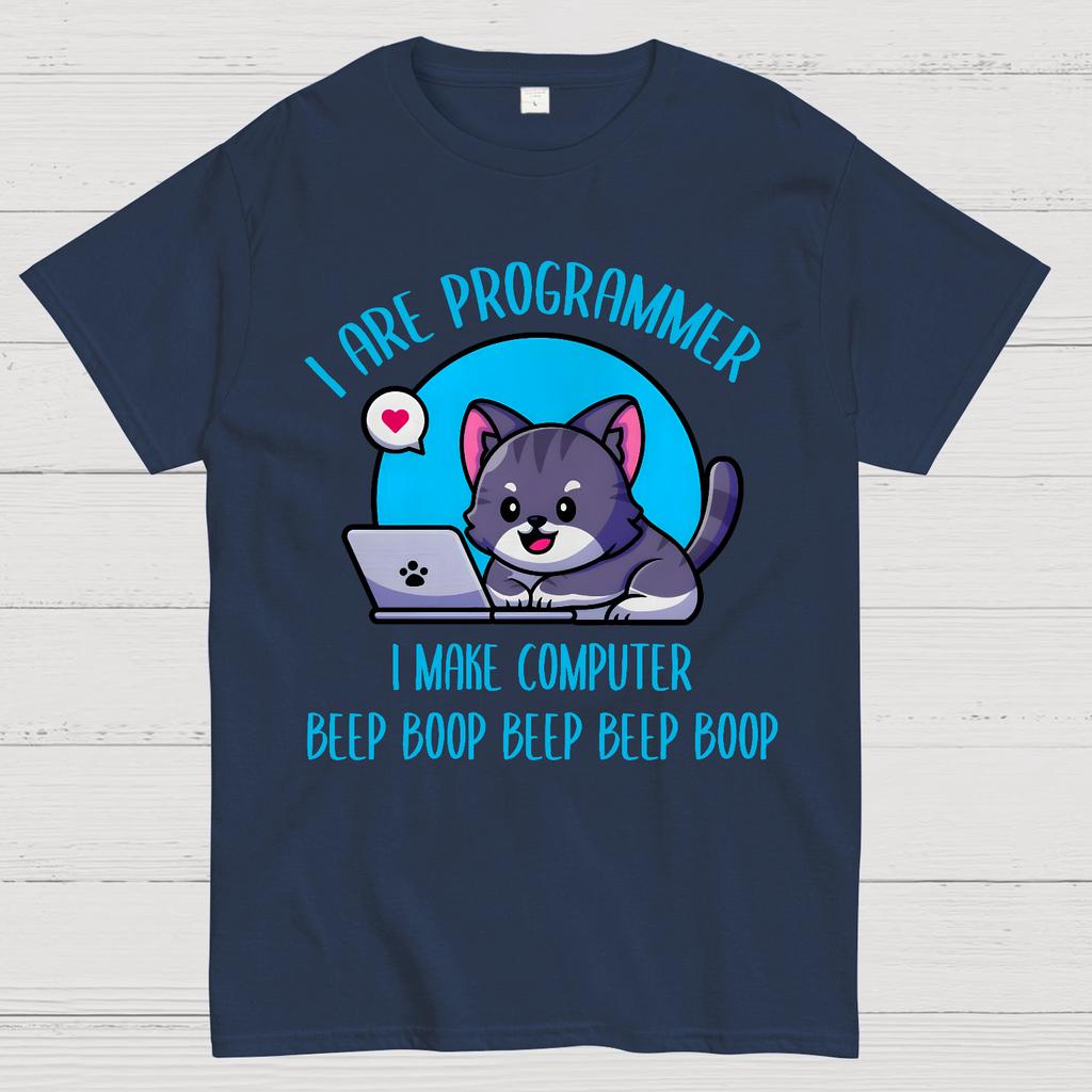 I Are Programmer I Make Computer Beep Cotton Summer Casual Cool Loose T-Shirt