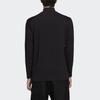 Y 3 T Shirts Men's Black Stand Collar Moderate Straight Fit GK4497