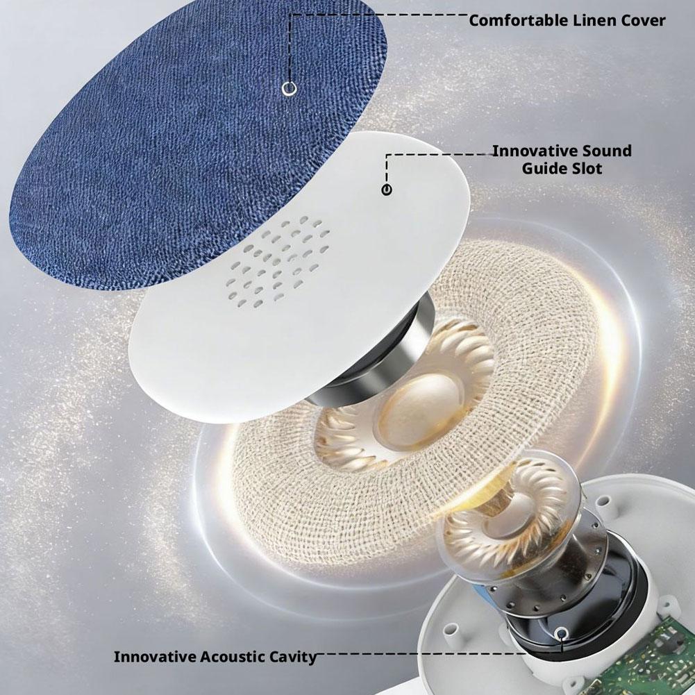 Bluetooth Pillow Speaker Under Pillow Design Hi-Fi Dynamic Sound For Bedside Sleep & Music