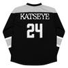 Koreanische Girlgroup KATSEYE Hockey-Trikot Langarm-T-Shirt Unisex Streetwear Lässig 3D-Druck Design T-Shirt