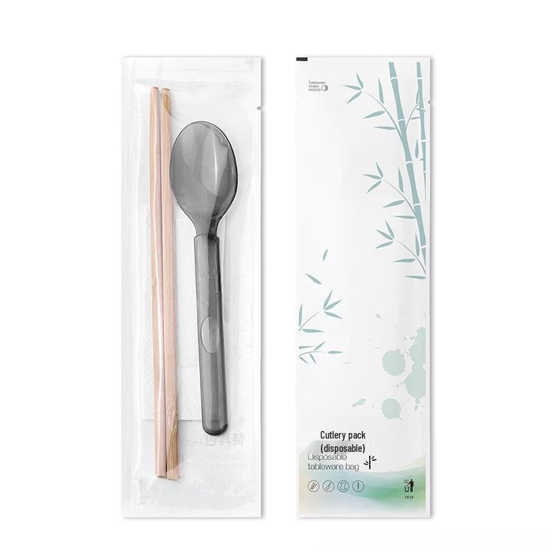 Disposable Bamboo Cutlery Set