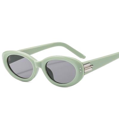 Korean Stylish Sunglasses Woman Oval Shape UV400 Protection Sun Glasses for Men Driving Travelling Fishing Outdoor Sunglass