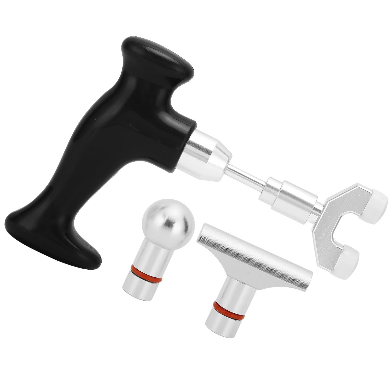 

Массажер для точечного давления, инструмент для глубокого массажа тканей с 3 сменными головками