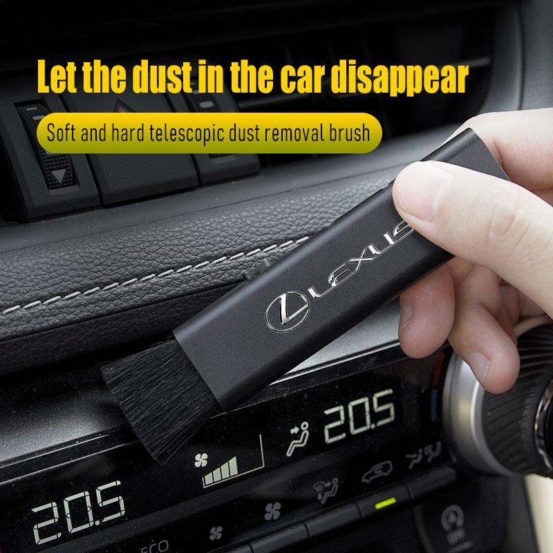 HZN3 Car Interior Cleaning Tools Soft Wool Brush For Lexus F SPORT RX300 IS200 IS250 ES350 Ct200h UX250h NX300h RX350 ES300h RX400h