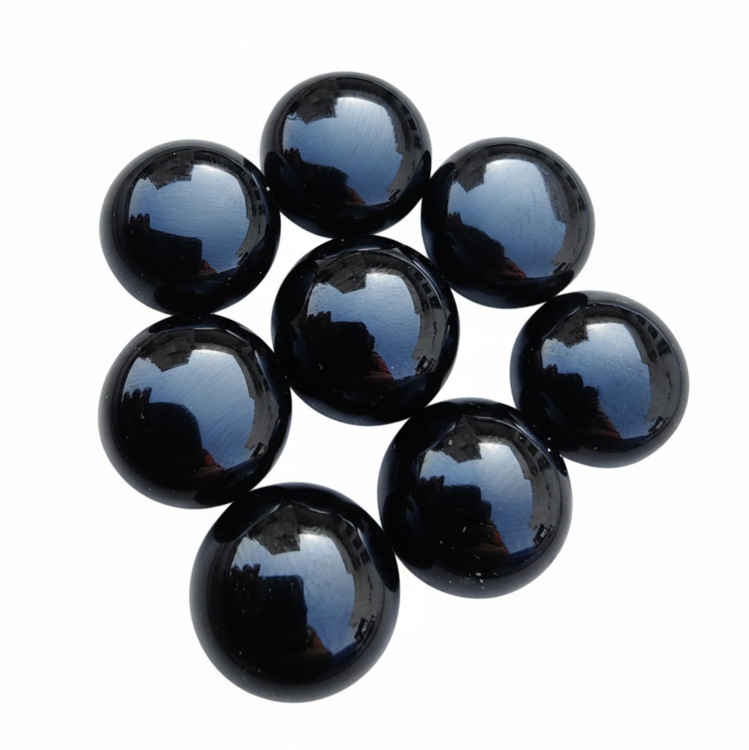

Круглые кабошоны из черного оникса: Драгоценные камни для изготовления ювелирных изделий 5mm чёрный