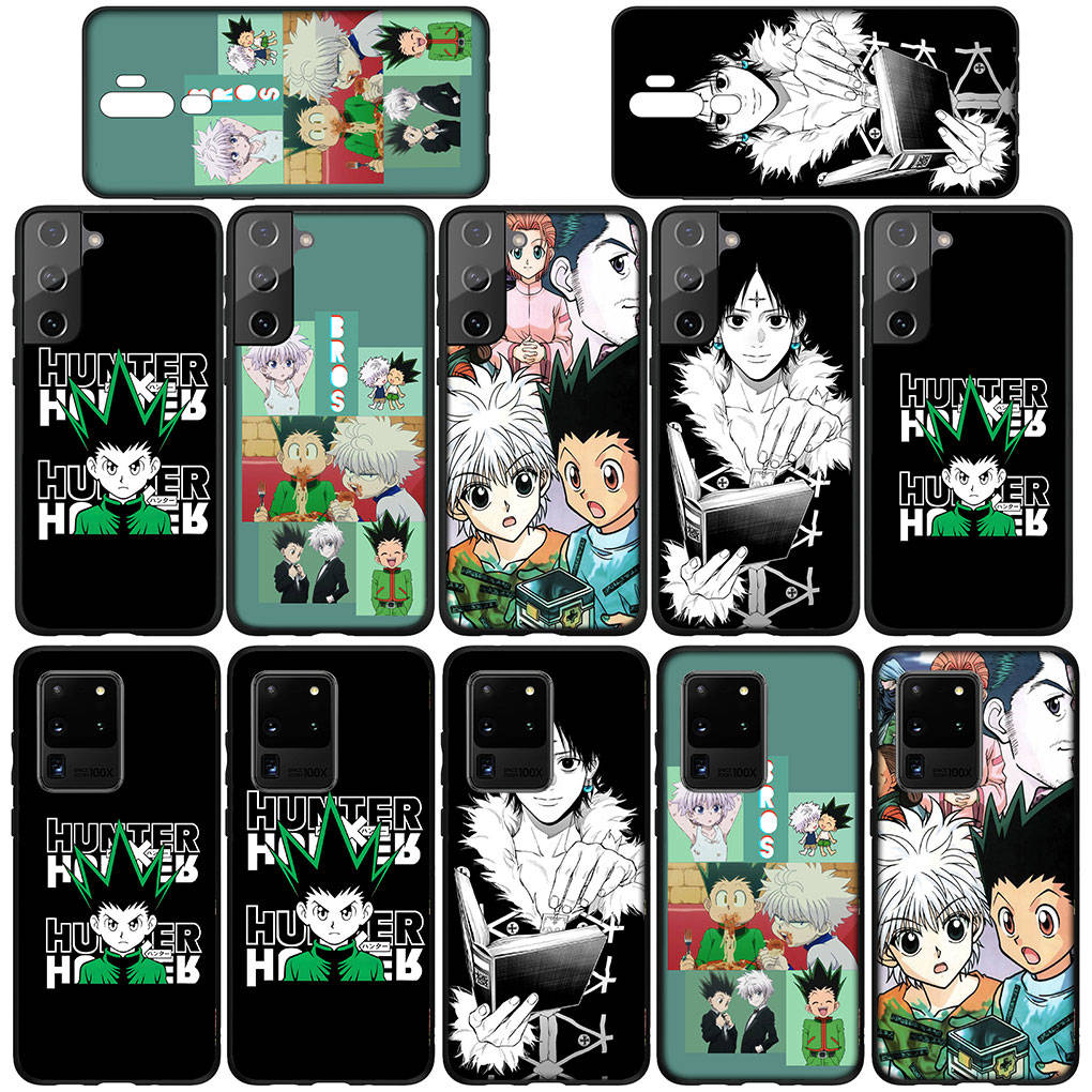 Phone Case for Samsung Galaxy S25 S24 S23 iPhone 16 15 Xiaomi Redmi Note 14 13 12 16E X 11 Pro Max OPPO Moto Huawei Killua Hunter X Hunter Gon Freecss