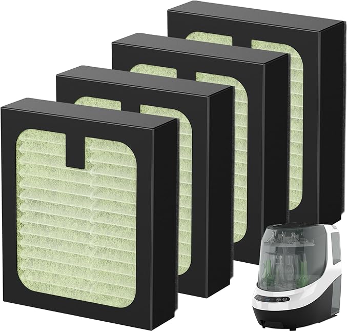 HEPA Filter Replacement Kit -  for Baby Brezza Bottle Washer 4-Pack