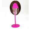 Removable Portable Wigs Stand Plastic Wigs Storage Organized for Convenient Home or Travel Use by Hair Professionals