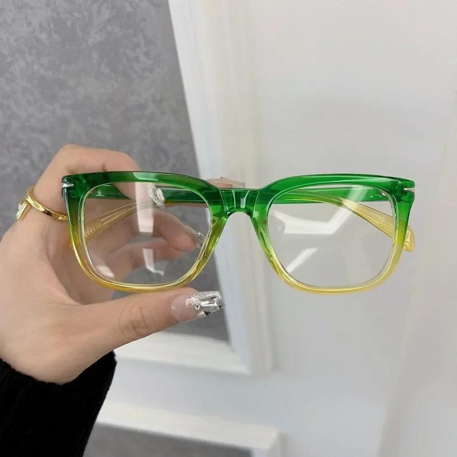 Fashion Stylish Square Eyeglasses Frames Women Men Transparent Clear Brand Designer Optical Cute Frame