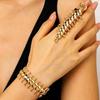 Unisex Euro-American Punk-Inspired Centipede Bracelet