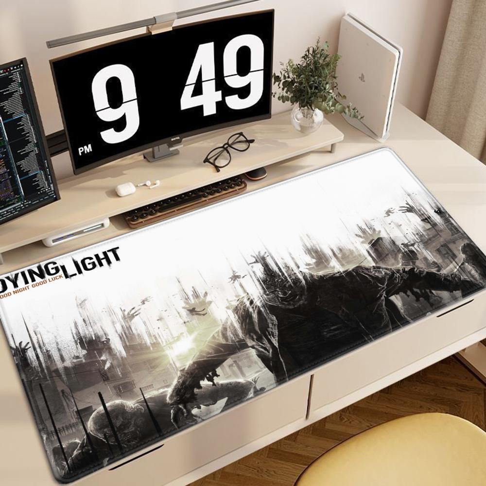 Game Survival DDying Light Mouse Pad Large Gaming Mousepad with Stitched Edges Thickened Desk Mat PC