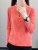 Women's Quick-Dry Fleece Stand Collar Long-Sleeve Pullover Hoodie