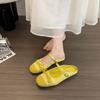 Ballet Half Slippers Spring and Summer New Bow Fashion Flat Casual Bag Head Slippers Women