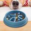 Slow Feeder Dog Bowls Large Breed Dog Slow Feeder Slow Eating Dog Bowl Anti-Gulping Dog Puzzle Feeder Cat Slow Feeder Bowl For