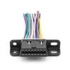 J1962 OBD2 Female 16 Pins Diagnostic Interface Extension Cable OBD2 Extension Cable High-quality