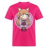 Cute Chibi Style Kawaii Redhead Anime Shirt Fox Girl Foxy Chan T-Shirt S-6XL