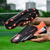 Men's Low Top Soccer Shoes Long Spikes Football Shoes Professional Athletic Training Soccer Cleats Lightweight Football Cleat