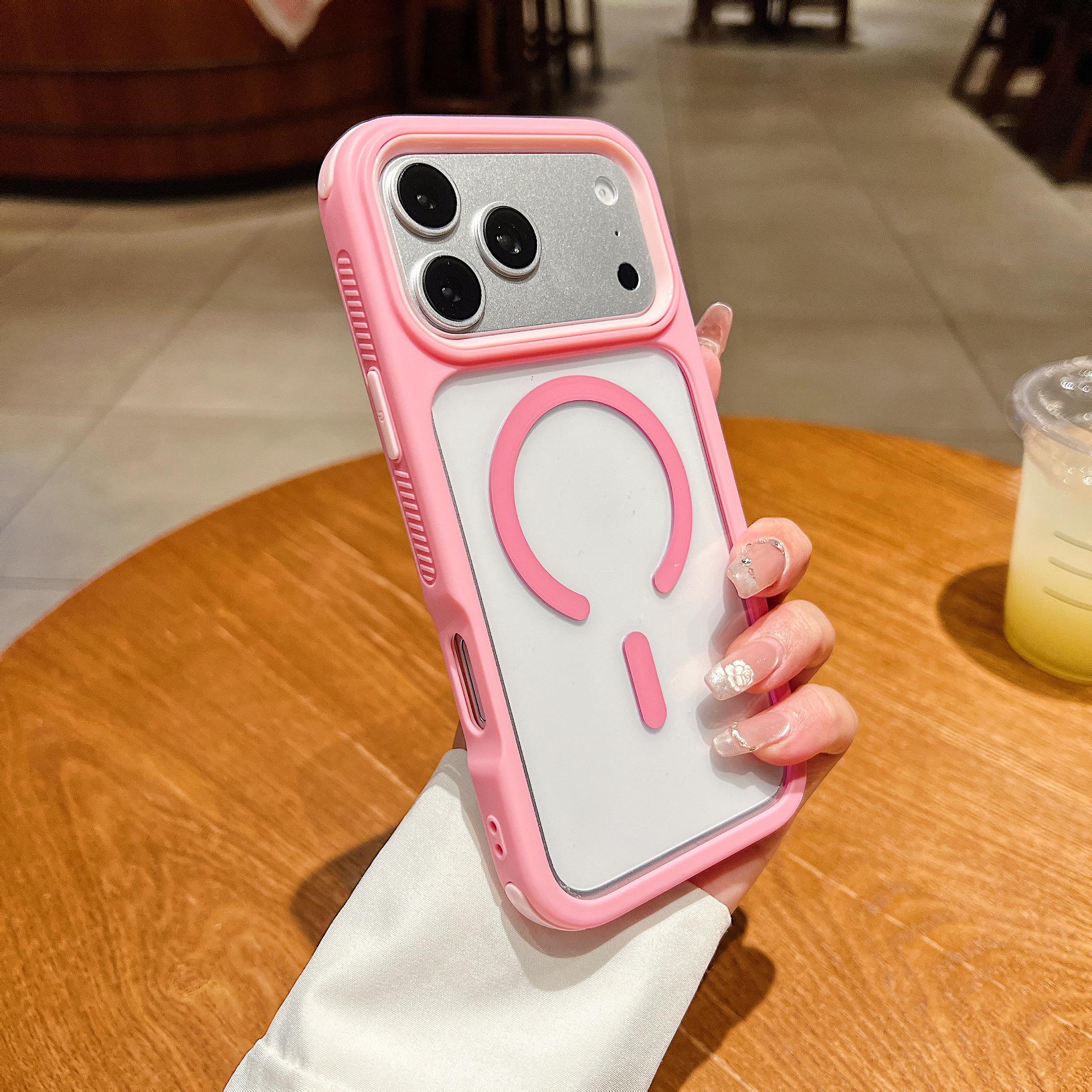 

Shockproof Military-Grade Magnetic Case for Apple 17 Pro Max/16 Pro Max with Air Cushion Drop Protection Apple 14PRO