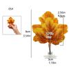 Artificial Leaves Aquariums Decoration 6PCS Suction Cup Hammock Bed, Betta Tanks Habitats Decors for Fish Shrimp Shelter and Spawning