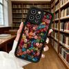 Multicolor Dense Rose Bouquet Soft TPU Phone Case for iPhone 17 16 15 14 13 12 11 Pro Max Plus Shockproof Anti-Slip Cover