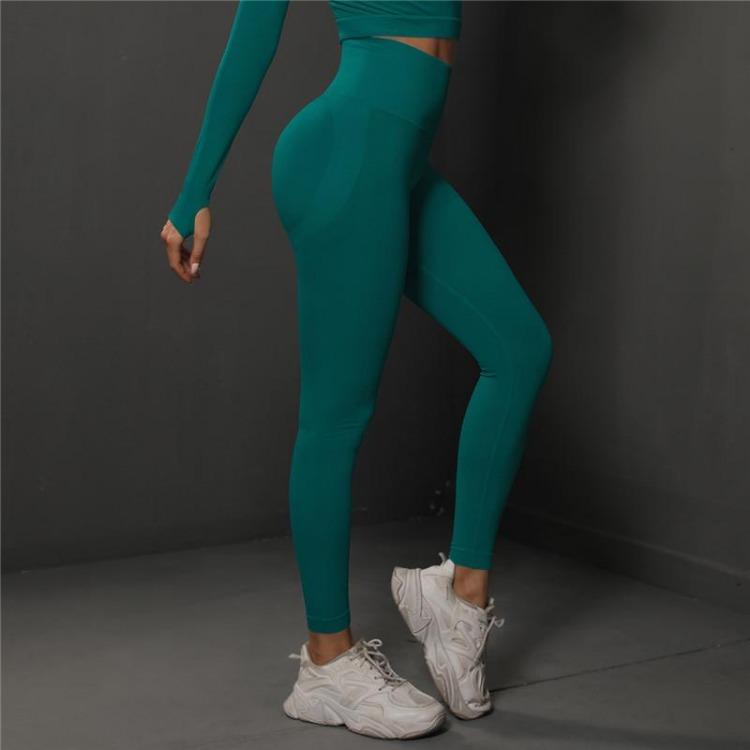 Nessaj Seamless High Waist Yoga Tights Women Scrunch Butt Workout Leggings Gym Fitness Slim Pants