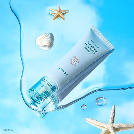 Goodal Eoseongcho Soothing Hyaluronic Acid Sun Serum 50ml + 20ml Special Set (+Random Pocket Pouch Gift)
