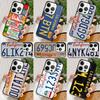 PLATE LICENSE CALIFORNIA Phone Case For iPhone 17 Air 16 15 14 Max Plus 11 12 13 Pro Max Phone Cover Coque