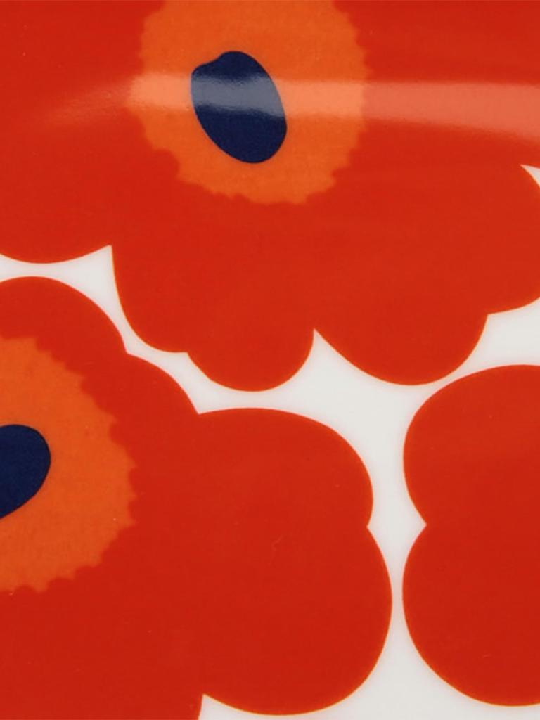 Marimekko Unikko Weiß x Rot Teller, Damen, 52_1_5263163436,