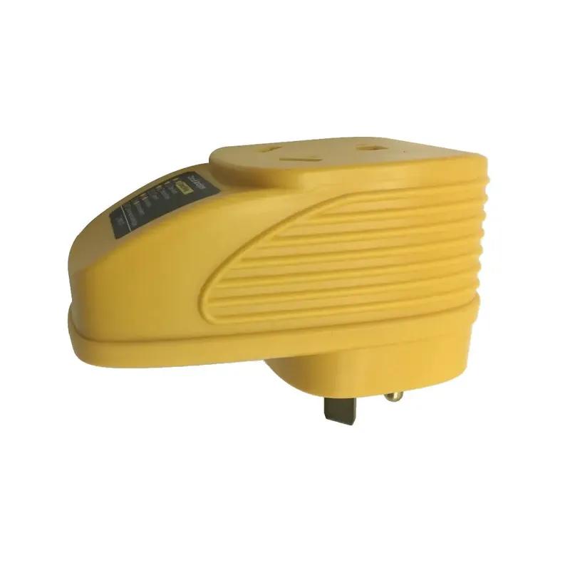 RV Surge Protector LED Indicator Light 30 Amp Male To 30 Amp Female Connection Adapter Circuit Analyzer for RV Camper Trailer