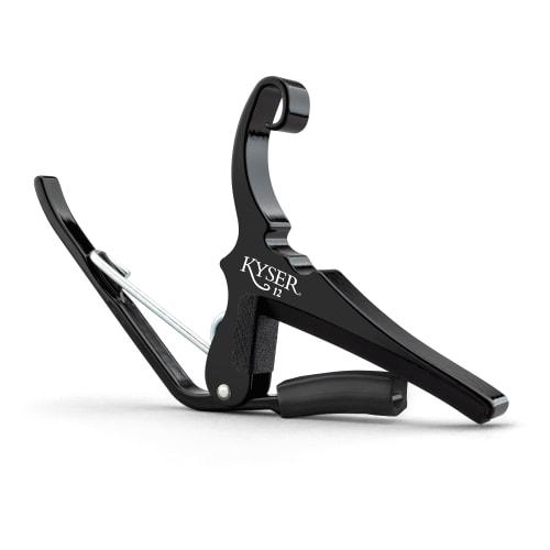 

Kyser Quick Change Capo for 12-String Guitars, Black, KG12B