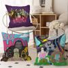 Cartoon The Big Lez Show Pillow Cover Sofa Cushion Cover Home Room Decoration Children Gift