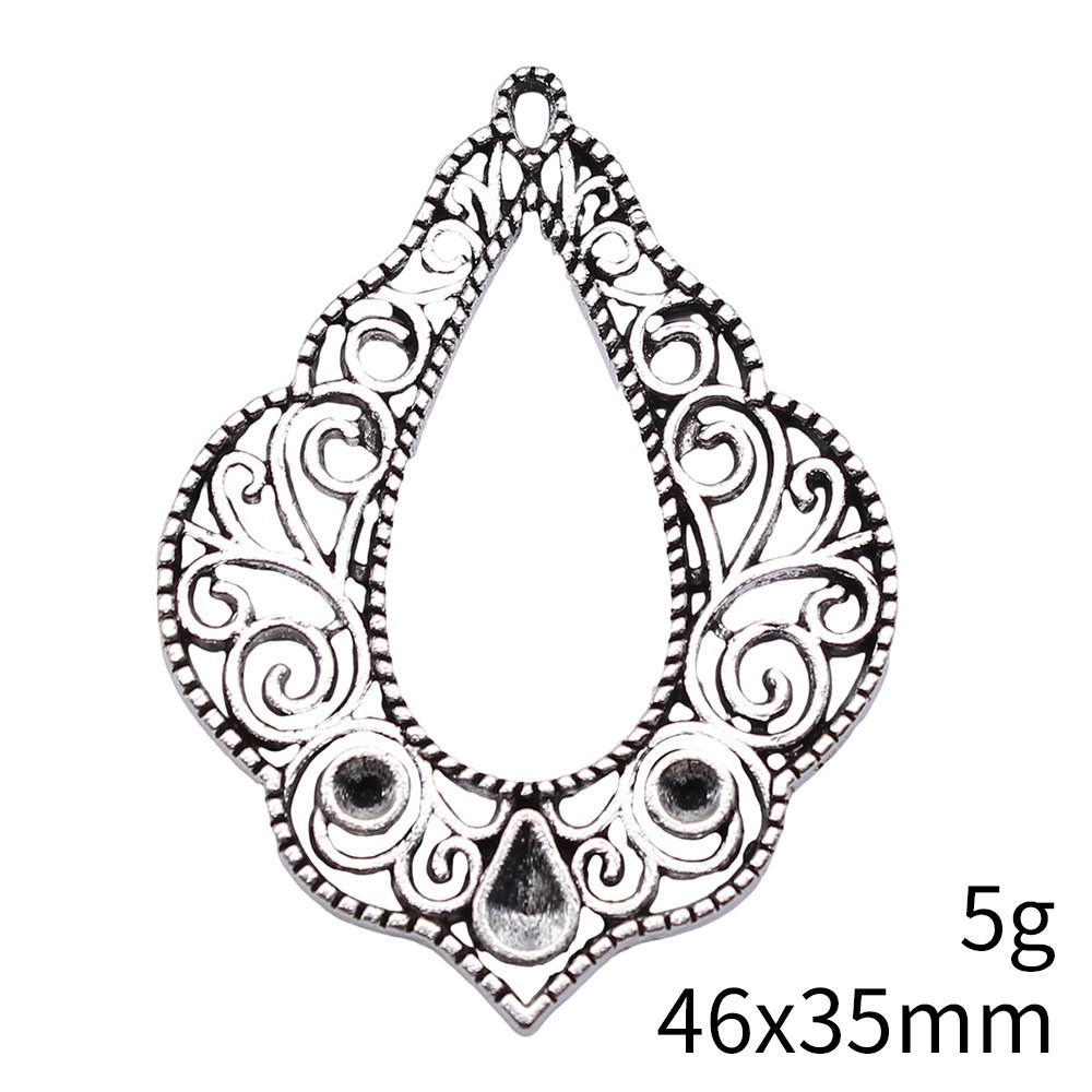 Mother's Day Charms For Bags Wave Water Drop Swirl Charms Pendant Audience Bag Pendant