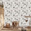 Panda wallpaper for living room and bedroom 50x1000