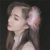1/2 Pcs Fairy White Feather Hair Clip Headdress Wedding For Women Girls Daily Personality Sweet Feather Barrettes Hair Acce