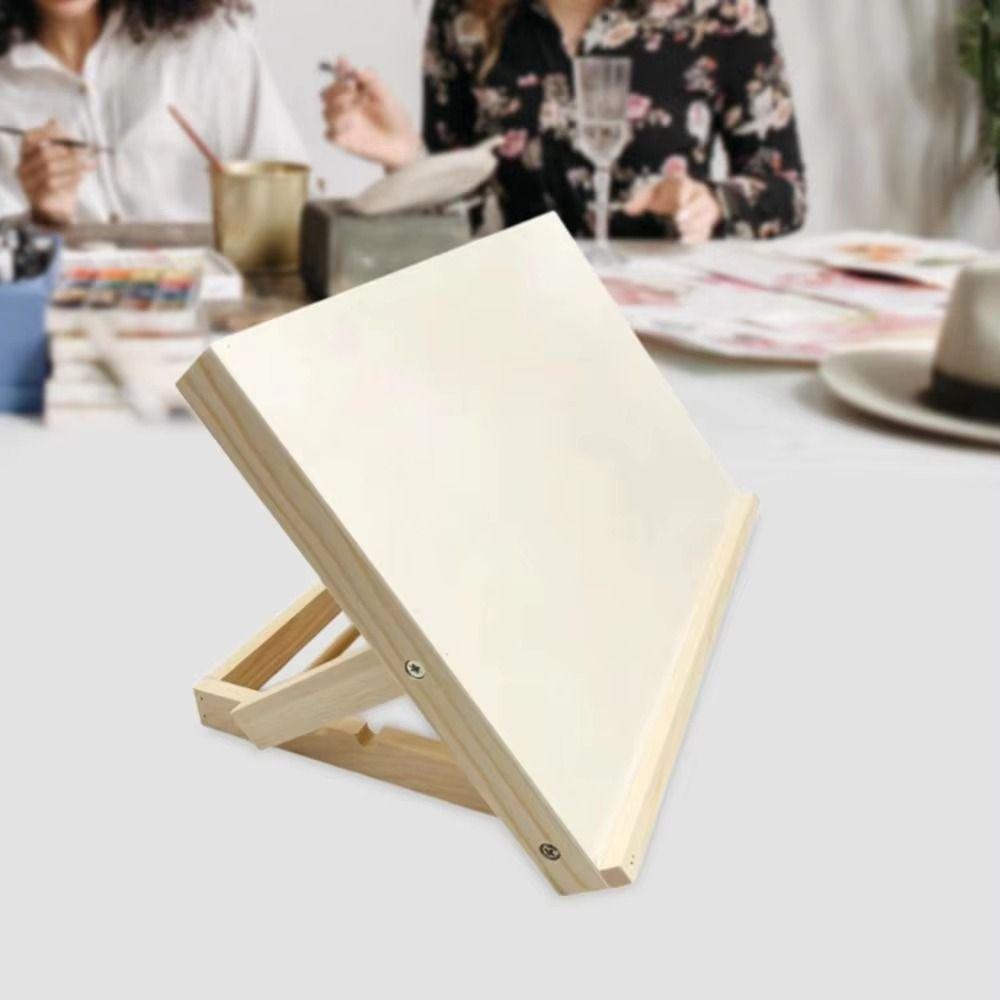 Portable Wooden Table Easel Multifunctional Tilted Drawing Board Sketching Board  Drawing Supplies