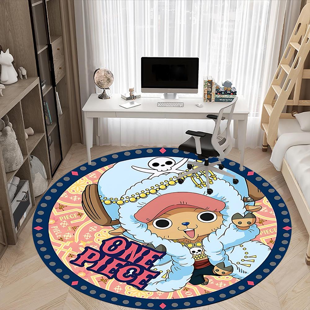 1PC One Piece Office Round Area Rug Suitable For Office, Under Office Chairs Bedroom Living Room Home Decor, Room Deco T1224018