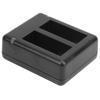 Portable Dual Port Camera Battery Charger Double Channel Charging Stand for GoPro 9