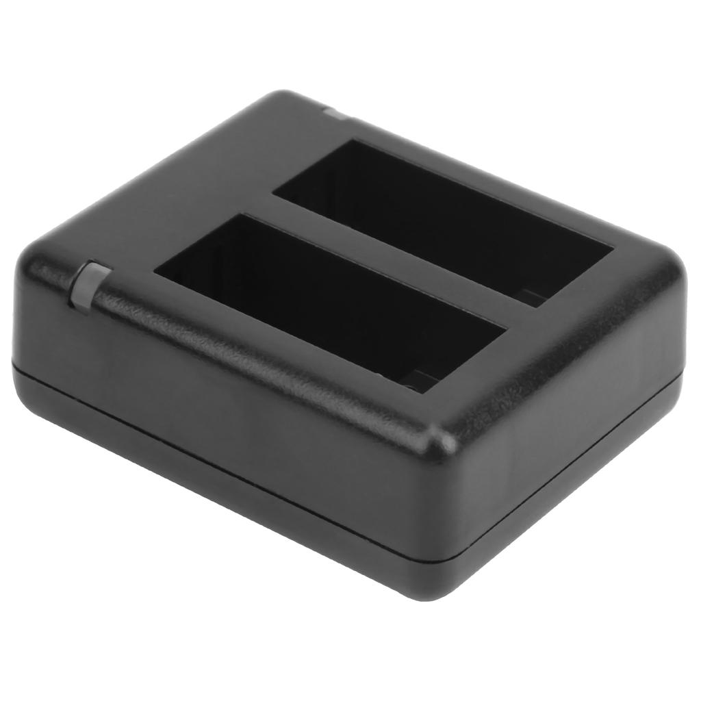 Portable Dual Port Camera Battery Charger Double Channel Charging Stand for GoPro 9